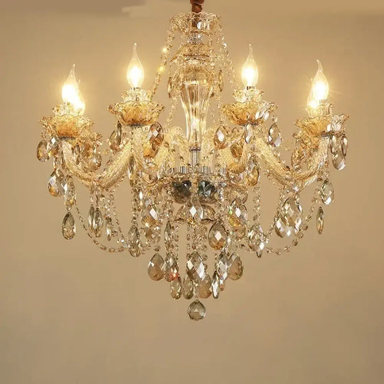 Crystal chandelier minimalist modern bedroom dining room chandelier Chandeliers