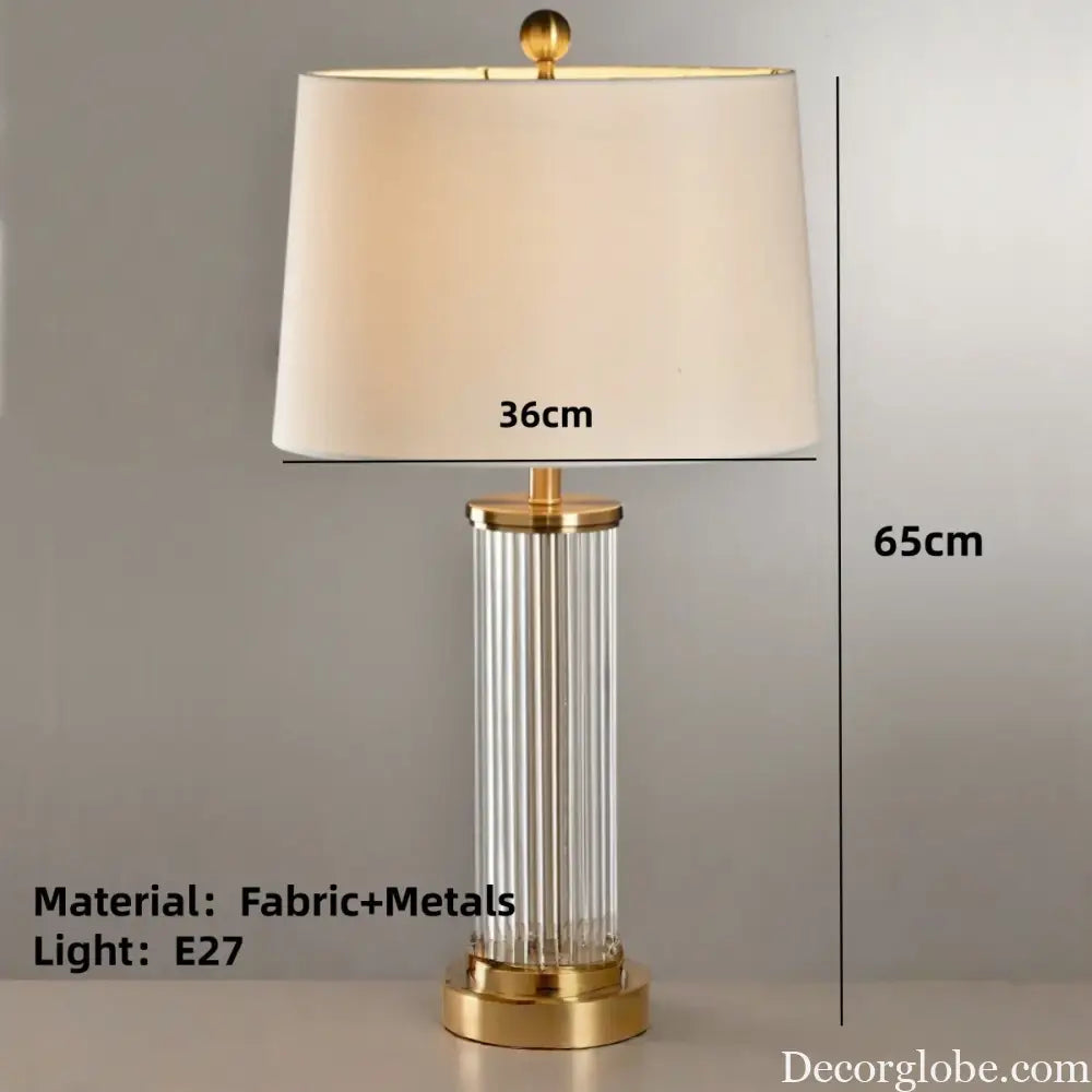 Clara Modern Iron Desk Table Mood Lamp Ambient Bedroom Light