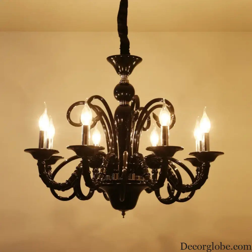 European Style Red Crystal Light for Wedding Celebration Bedroom LED Light KTV Private Room Corridor Corridor Corridor