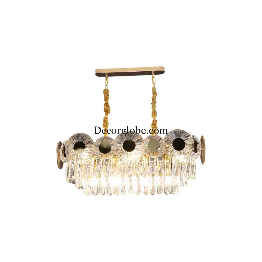 Light Luxury Crystal Chandelier - Post-Modern Elegance for Creative Living, Dining, and Bedrooms - DecorGlobe