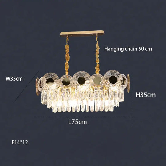 Light Luxury Crystal Chandelier - Post-Modern Elegance for Creative Living, Dining, and Bedrooms - DecorGlobe