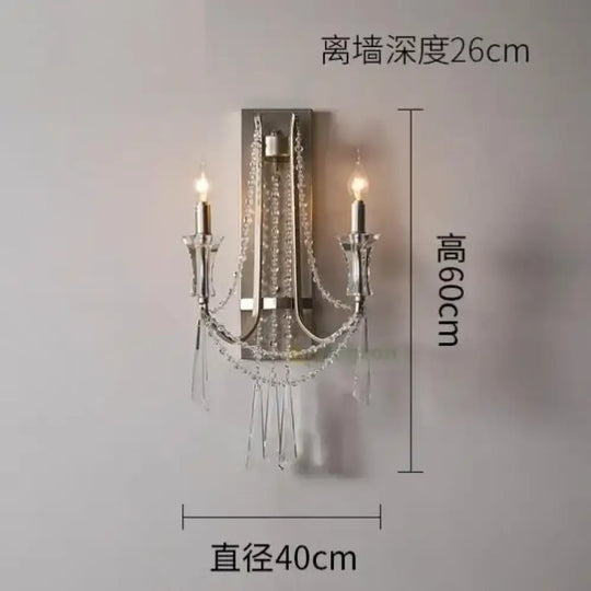 Nordic Style Crystal Chandelier Lighting - Elegance for Your Living Room Ceiling with French Inspired Large Chandeliers, Modern Staircase Lustre Cristal LED Lamp - DecorGlobe