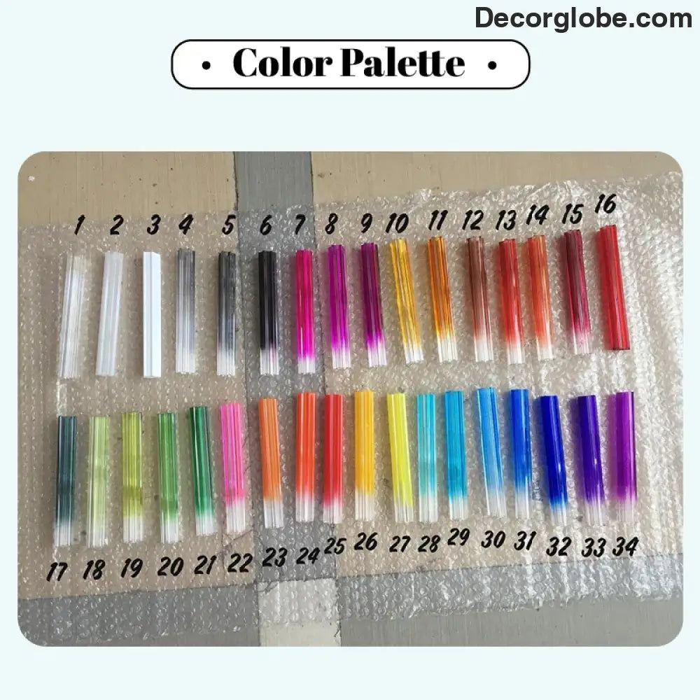 LUXARA Orange Hand-Blown Glass Statement Chandelier chandelier