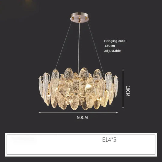 Luxurious Crystal Chandelier for Living Rooms and Master Bedrooms - Nordic Postmodern Minimalist Elegance - DecorGlobe