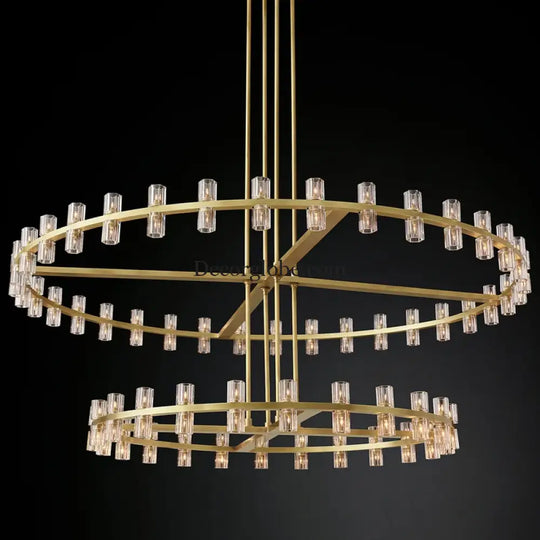 Luxurious Crystal Chandelier - Modern Elegance for Villa Duplexes, Living Rooms, and Home Decor - DecorGlobe
