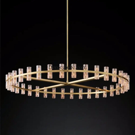 Luxurious Crystal Chandelier - Modern Elegance for Villa Duplexes, Living Rooms, and Home Decor - DecorGlobe