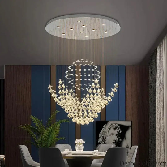 Luxury Crystal Chandelier - Elegance and Opulence for Home Decoration - DecorGlobe
