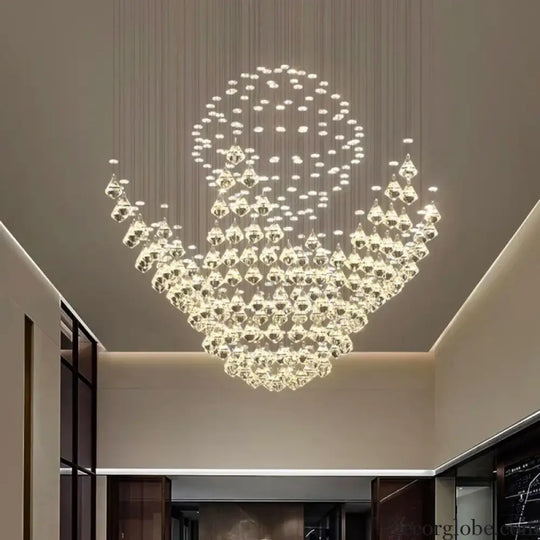 Luxury Crystal Chandelier - Elegance and Opulence for Home Decoration - DecorGlobe