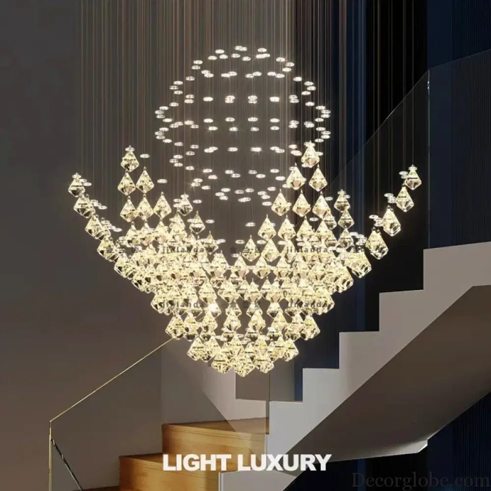 Luxury Crystal Chandelier - Elegance and Opulence for Home Decoration - DecorGlobe
