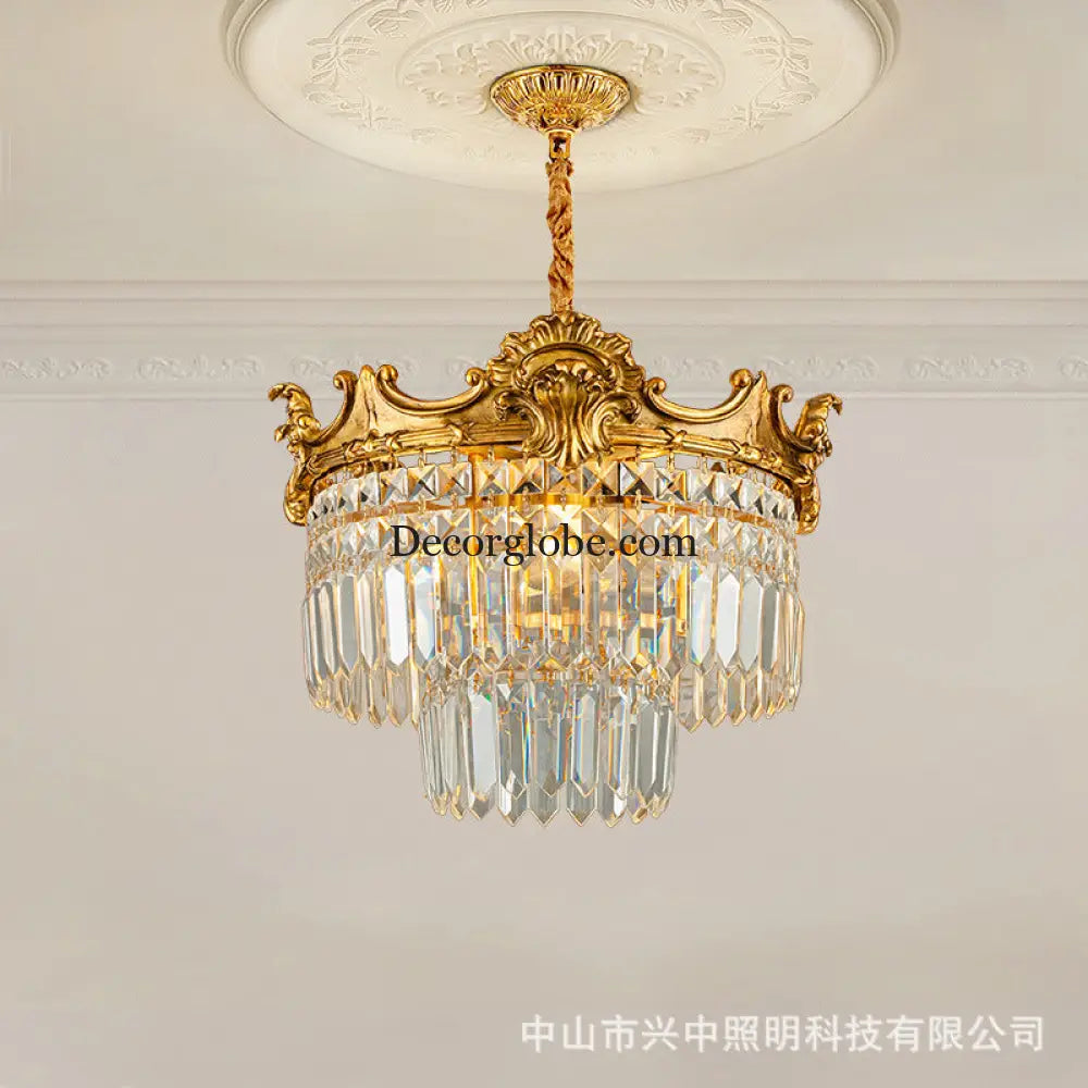 Mila - French All-Copper Crystal Chandelier Chandelier