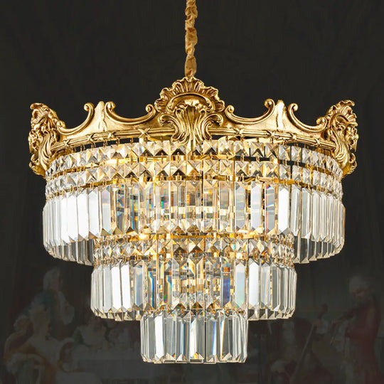 Mila - French All-Copper Crystal Chandelier Chandelier