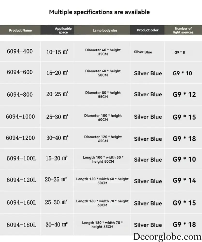 Modern Branch Chrome Crystal Chandelier – 8-Light Luxury Pendant Chandelier