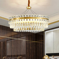 Modern Crystal Chandelier: A Touch of Elegance with Sparkling Light