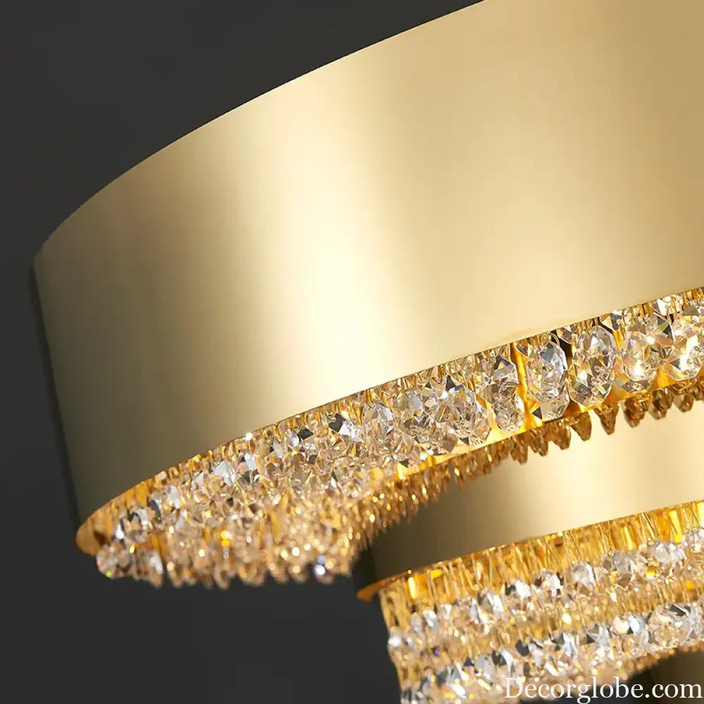 Modern Crystal Chandelier - Artful Elegance for Living and Dining Spaces - DecorGlobe