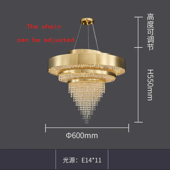 Modern Crystal Chandelier - Artful Elegance for Living and Dining Spaces - DecorGlobe