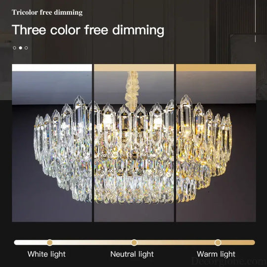 Modern Crystal Chandelier Ceiling - Novelty Trend Lighting for Hall, Living Room, and Bedroom - DecorGlobe
