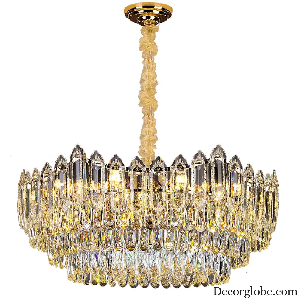 Modern Crystal Chandelier Ceiling - Novelty Trend Lighting for Hall, Living Room, and Bedroom - DecorGlobe