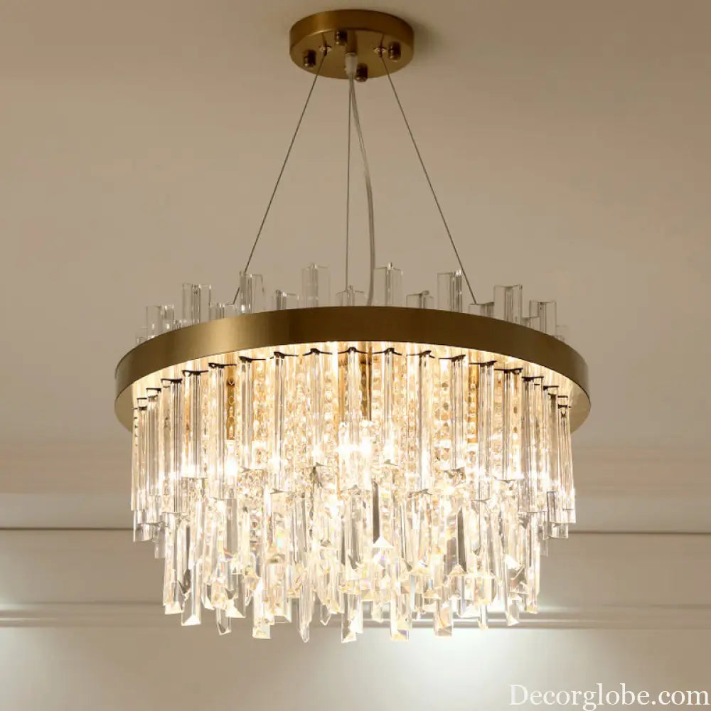 Sophia's Modern Crystal Chandelier - DecorGlobe