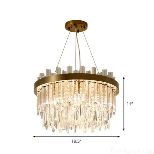 Sophia's Modern Crystal Chandelier - DecorGlobe