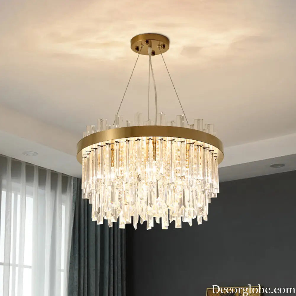 Sophia's Modern Crystal Chandelier - DecorGlobe