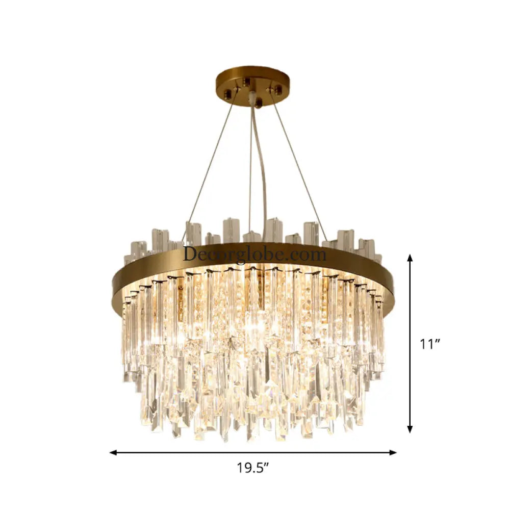 Sophia's Modern Crystal Chandelier - DecorGlobe