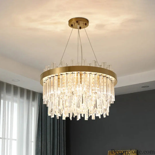 Sophia's Modern Crystal Chandelier - DecorGlobe