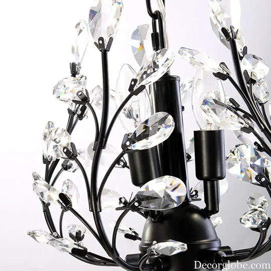 Modern Crystal Chandelier - Perfect for Living Rooms, Dining Areas, and Bedrooms - DecorGlobe