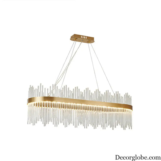 Adjustable Glass Crystal Drum Chandelier Pendant Light for Modern Living Rooms