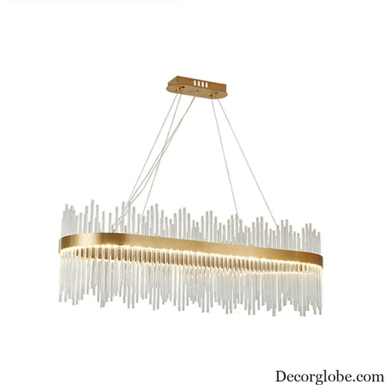 Adjustable Glass Crystal Drum Chandelier Pendant Light for Modern Living Rooms