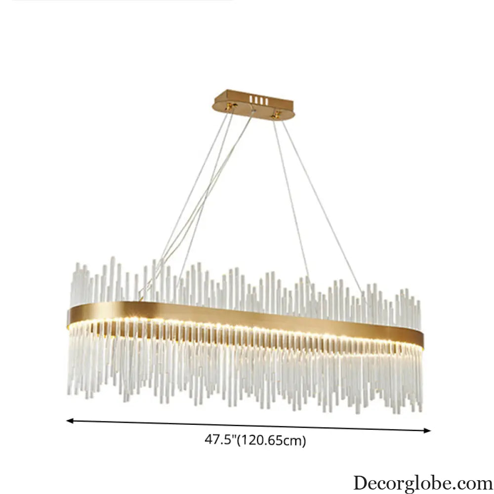 Adjustable Glass Crystal Drum Chandelier Pendant Light for Modern Living Rooms