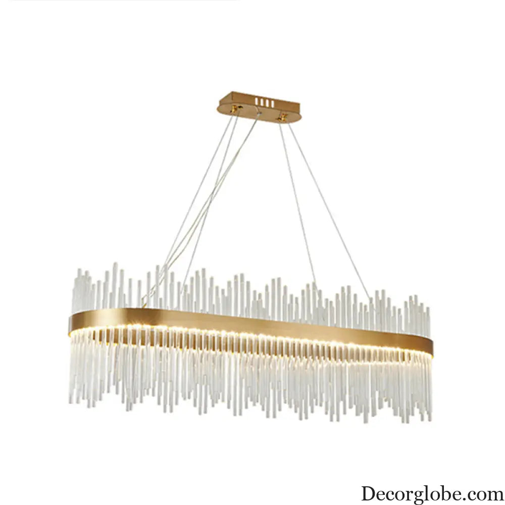 Adjustable Glass Crystal Drum Chandelier Pendant Light for Modern Living Rooms