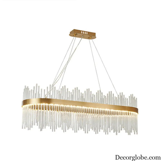 Adjustable Glass Crystal Drum Chandelier Pendant Light for Modern Living Rooms