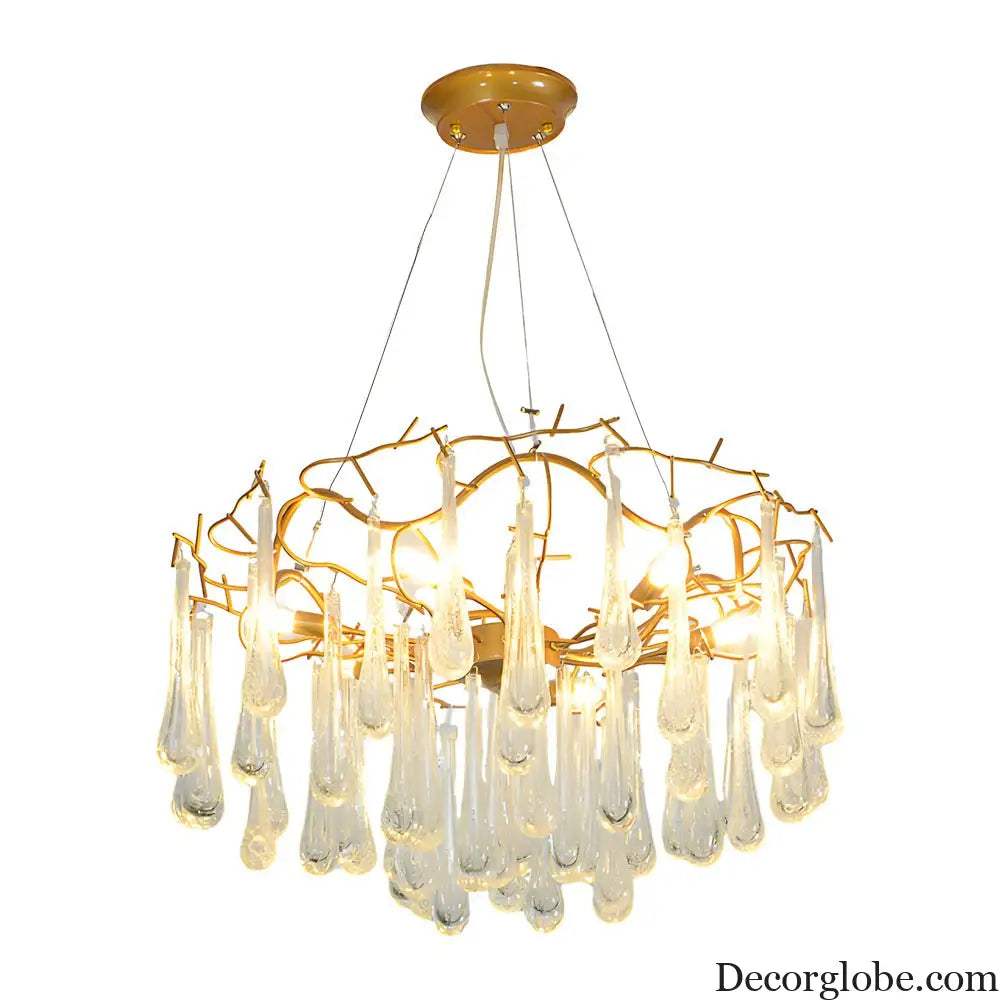 Modern Tree Branches Luxury Bubble Crystal Raindrops Chandelier Lighting > Ceiling lights > Chandeliers