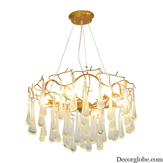 Modern Tree Branches Luxury Bubble Crystal Raindrops Chandelier Lighting > Ceiling lights > Chandeliers