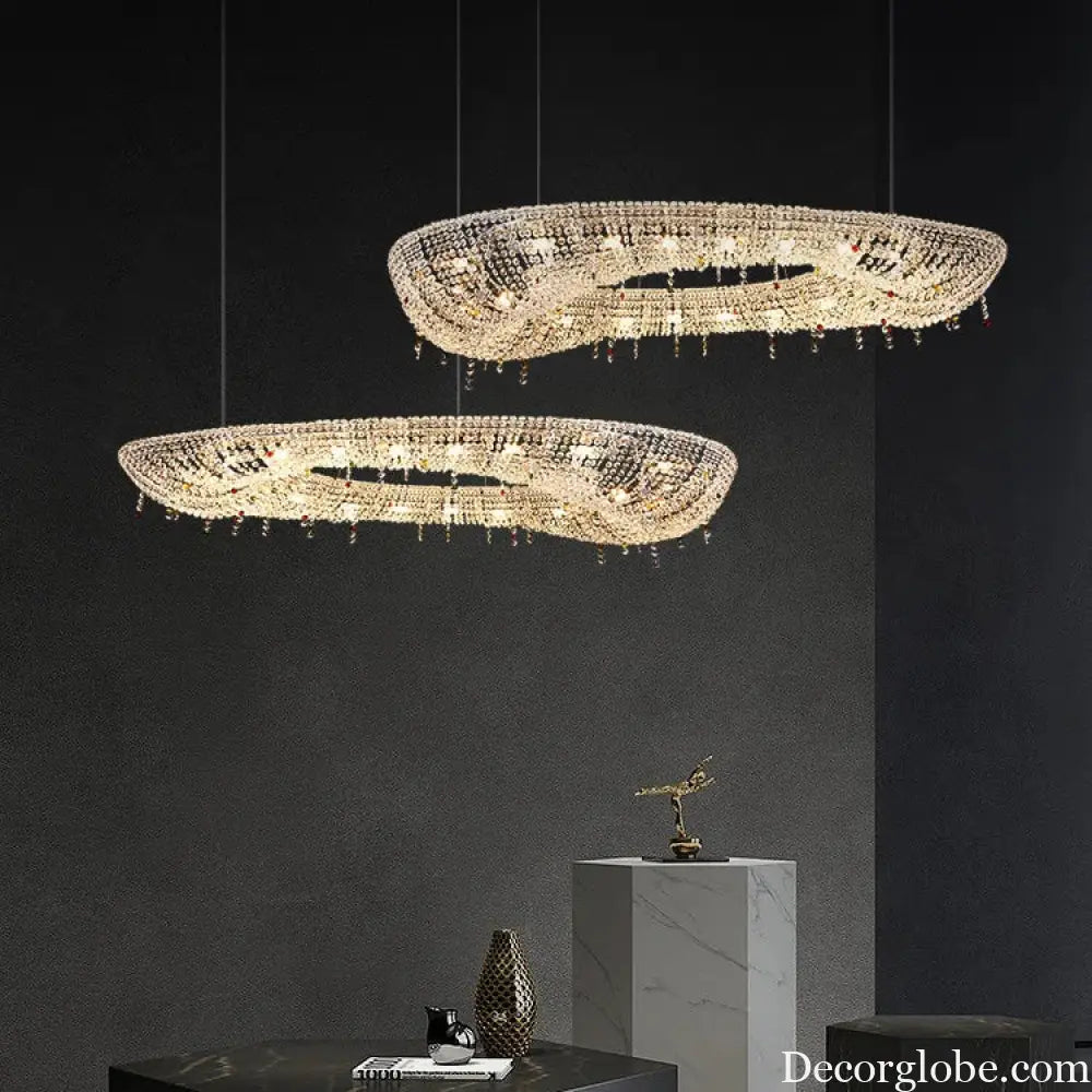 Modern LED Bird's Nest Ceiling Chandeliers - Captivating Elegance for Villas and Living Spaces - DecorGlobe