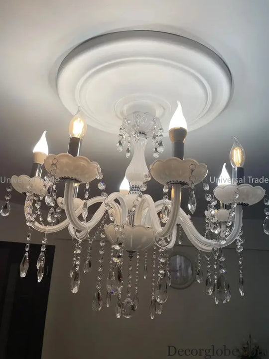 Modern LED Crystal Chandelier - Illuminate Your Home with Elegance - DecorGlobe