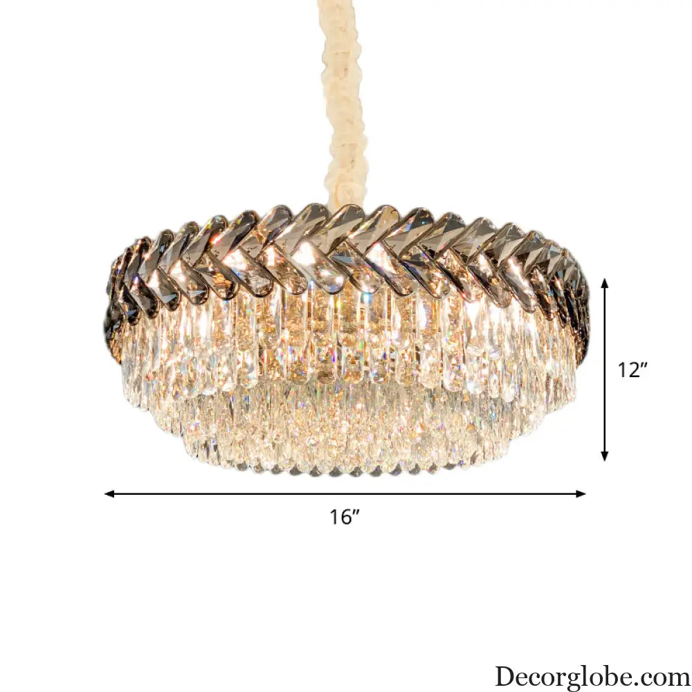 Kennedy Cascading Brilliance: A Touch of Modern Luxury - DecorGlobe