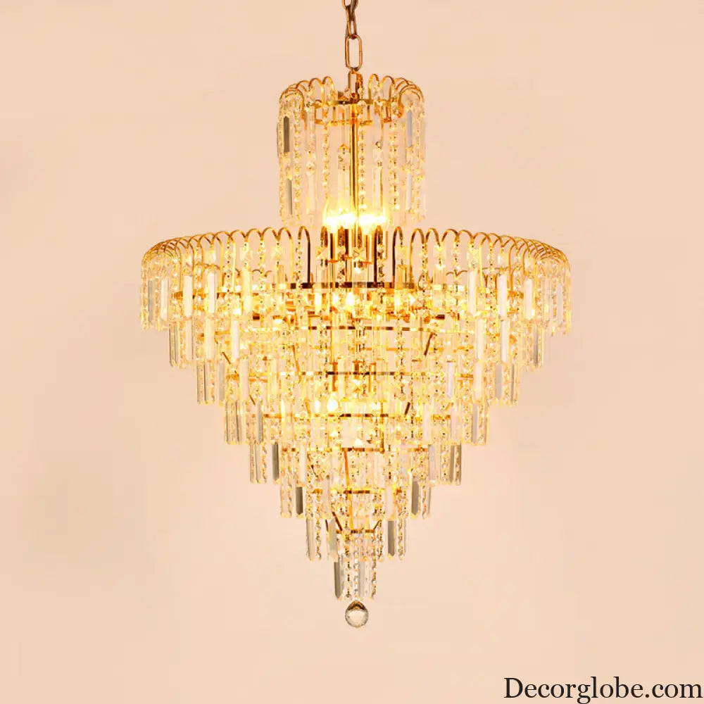 Madilyn Modern Tiered Chandelier: Add Dazzling Elegance to Your Space - DecorGlobe
