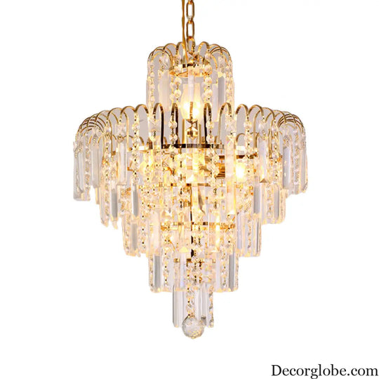 Madilyn Modern Tiered Chandelier: Add Dazzling Elegance to Your Space - DecorGlobe