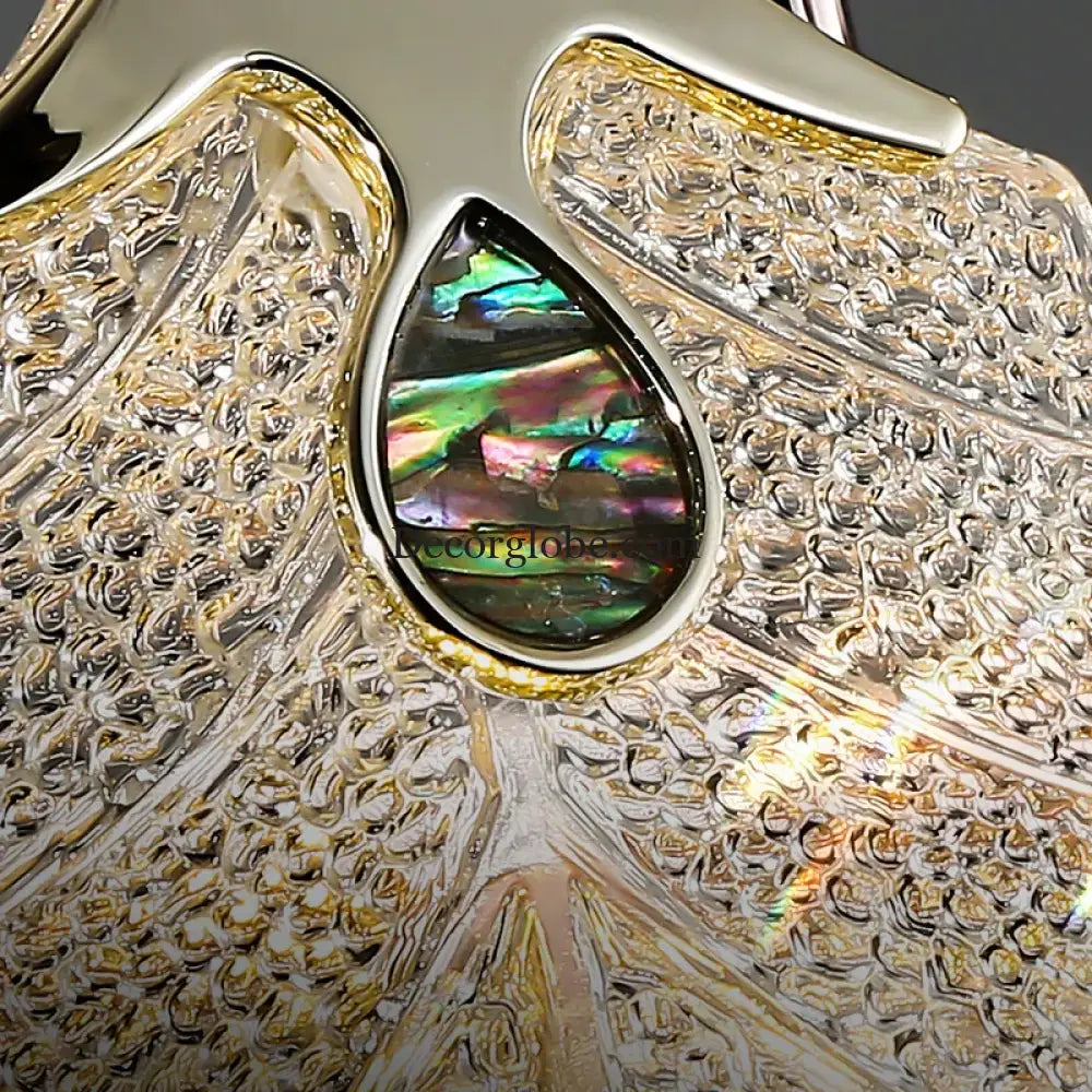 New Crystal Glass Chandelier - Luxury Modern Home Decor Lighting Fixture for Living Rooms and Bedrooms - DecorGlobe