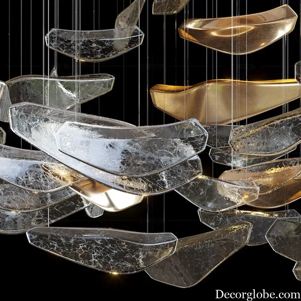 Nordic Crystal Pendant Lamp - Elegance for Dining Rooms, Living Rooms, and Indoor Lighting - DecorGlobe