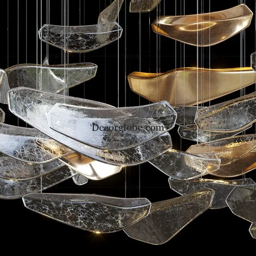 Nordic Crystal Pendant Lamp - Elegance for Dining Rooms, Living Rooms, and Indoor Lighting - DecorGlobe