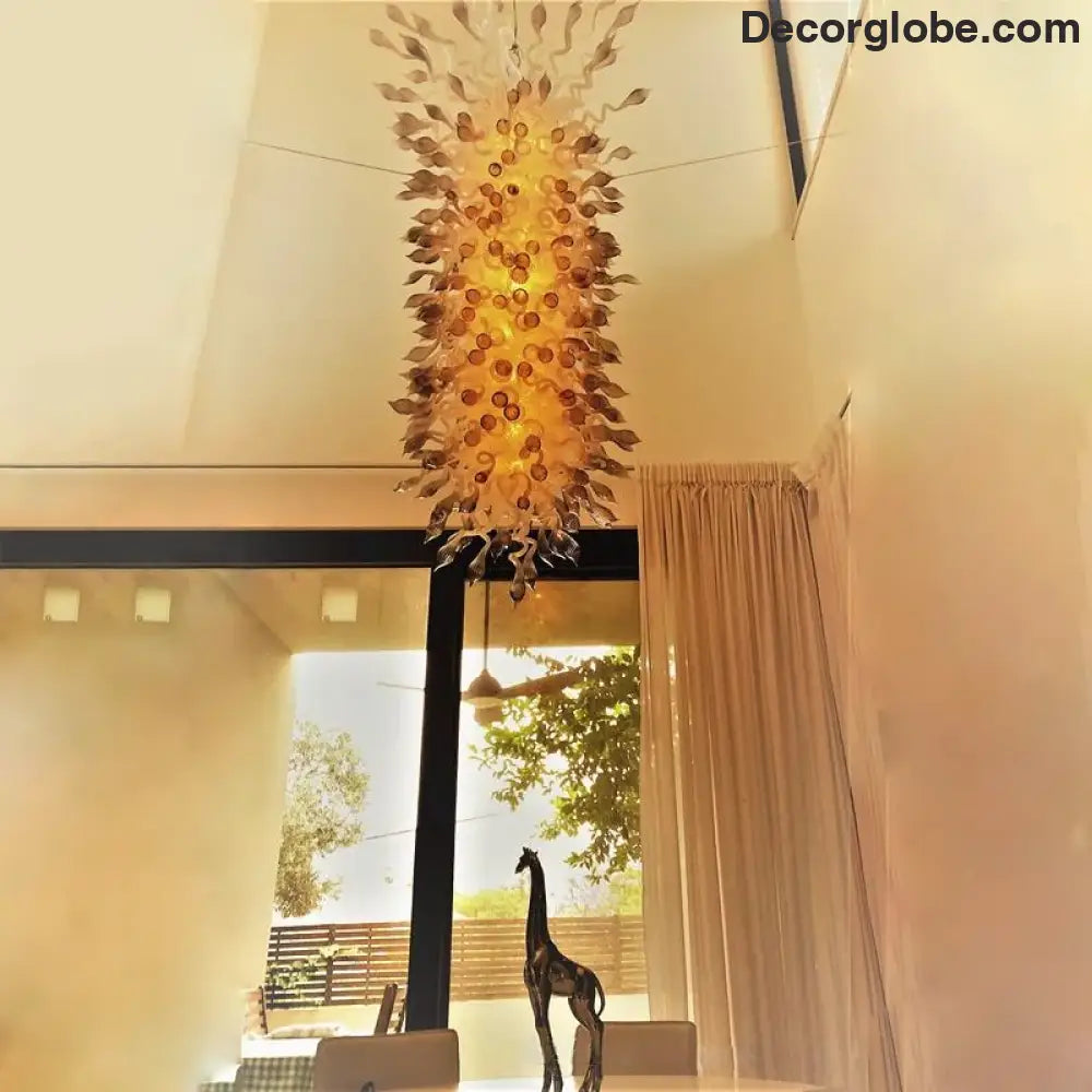 ORIXA Retro Hand-Blown Glass Pendant Chandelier chandelier