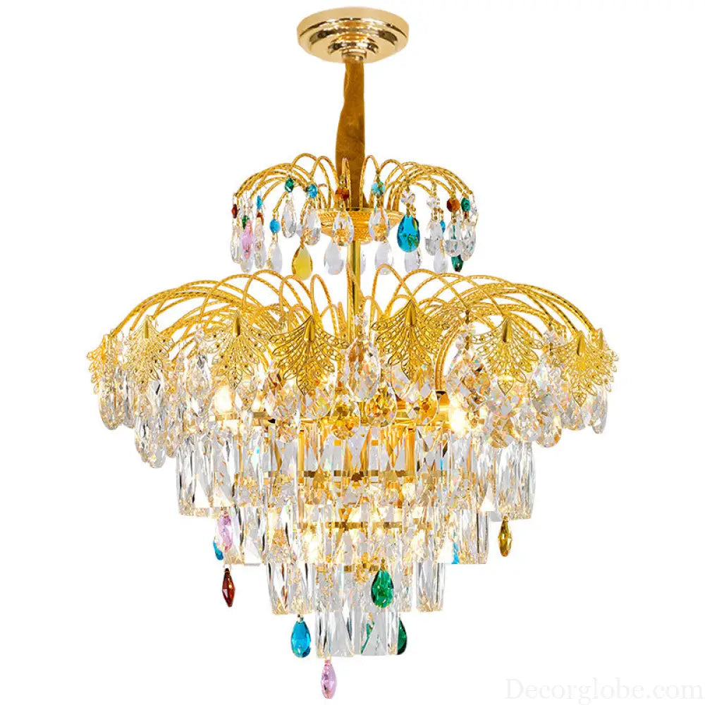 French Crystal Branch Chandelier for Bedroom & Corridor