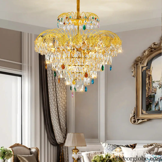 French Crystal Branch Chandelier for Bedroom & Corridor