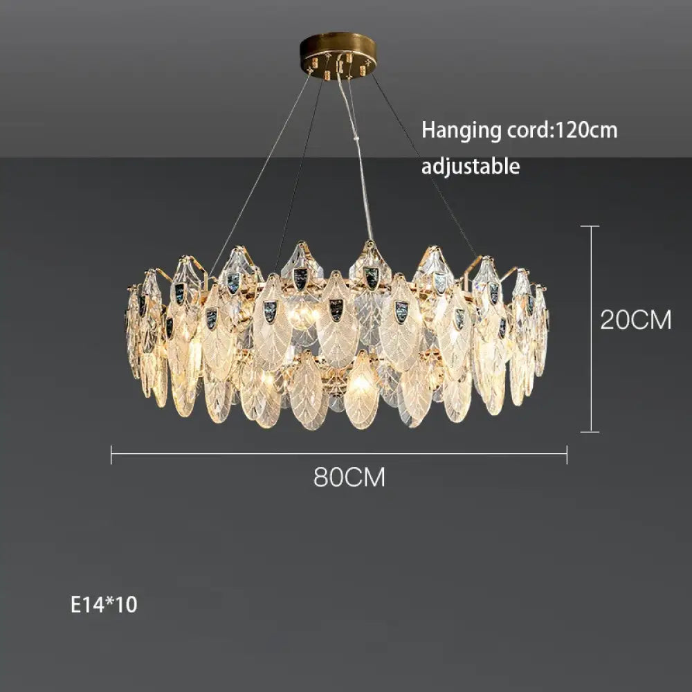 Petal-Shaped Ceiling Chandelier - A Unique Bedroom and Living Room Lighting Fixture - DecorGlobe