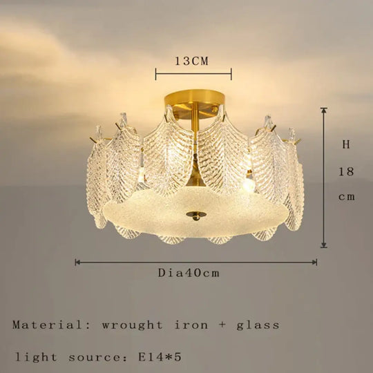 Postmodern Glass Chandelier - Elegant Lighting for Living Rooms, Bedrooms, Dining Rooms, and Model Spaces - DecorGlobe