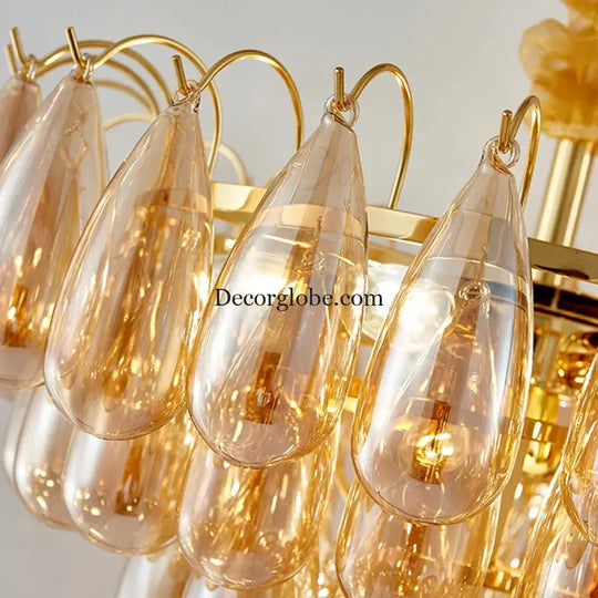 Postmodern Stainless Steel Round LED Chandelier - Designer Lighting Fixture for Dining Rooms - DecorGlobe