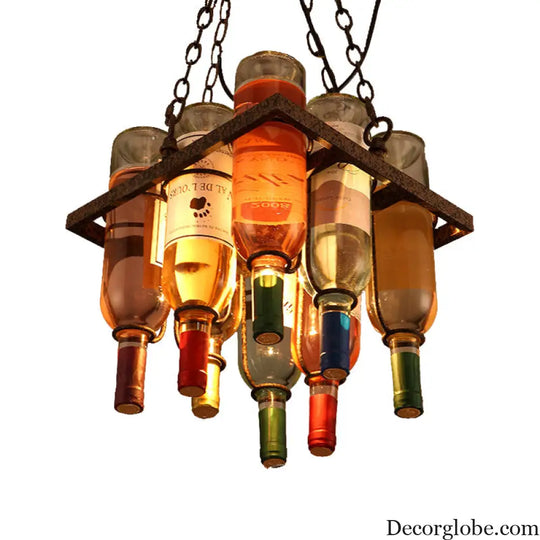 Rustic Metal Pendant Lighting Kit - Industrial Style Hang Lights for Dining Room - 1/2/3 Light Options