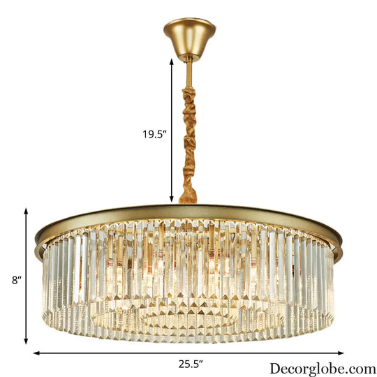 Exquisite Aura: A Touch of Modern Brilliance for Your Dining Room - DecorGlobe